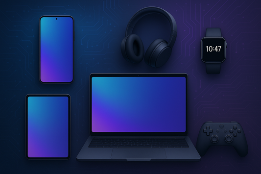 Kindly Electronic product wallpaper